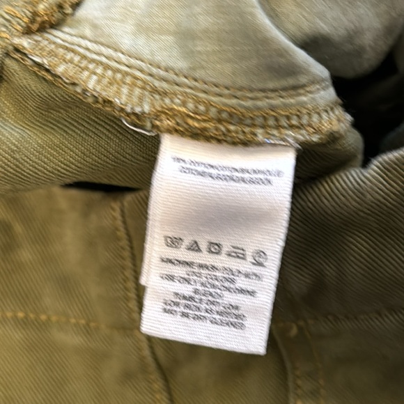 Free People Cindy Utility Short in Sage Size 2 **no belt** - Picture 4 of 11